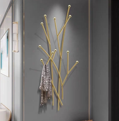 Wall-mounted Bathroom Hook Simple Coat Rack