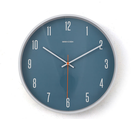 Wall Clock Ultra-quiet Fashion Clock Clock Nordic Bedroom Japanese Wall-mounted