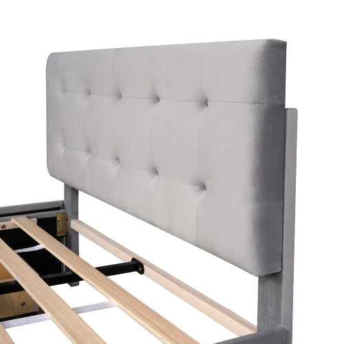Hautfreundliches Doppelbett Aus Samt