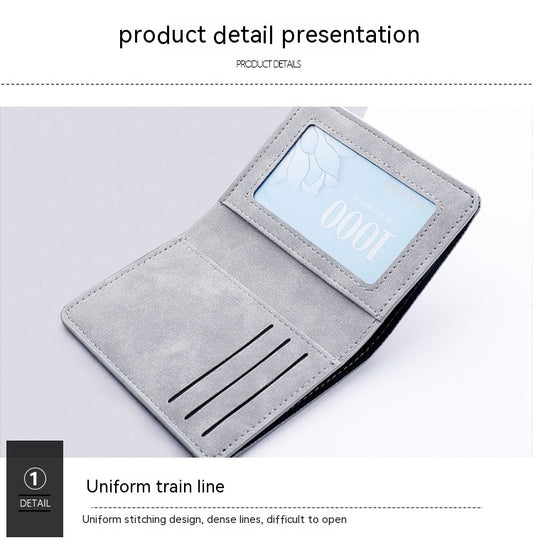 Ultra-thin Multifunctional Driving License Leather Case Multi Card Slots Wallet