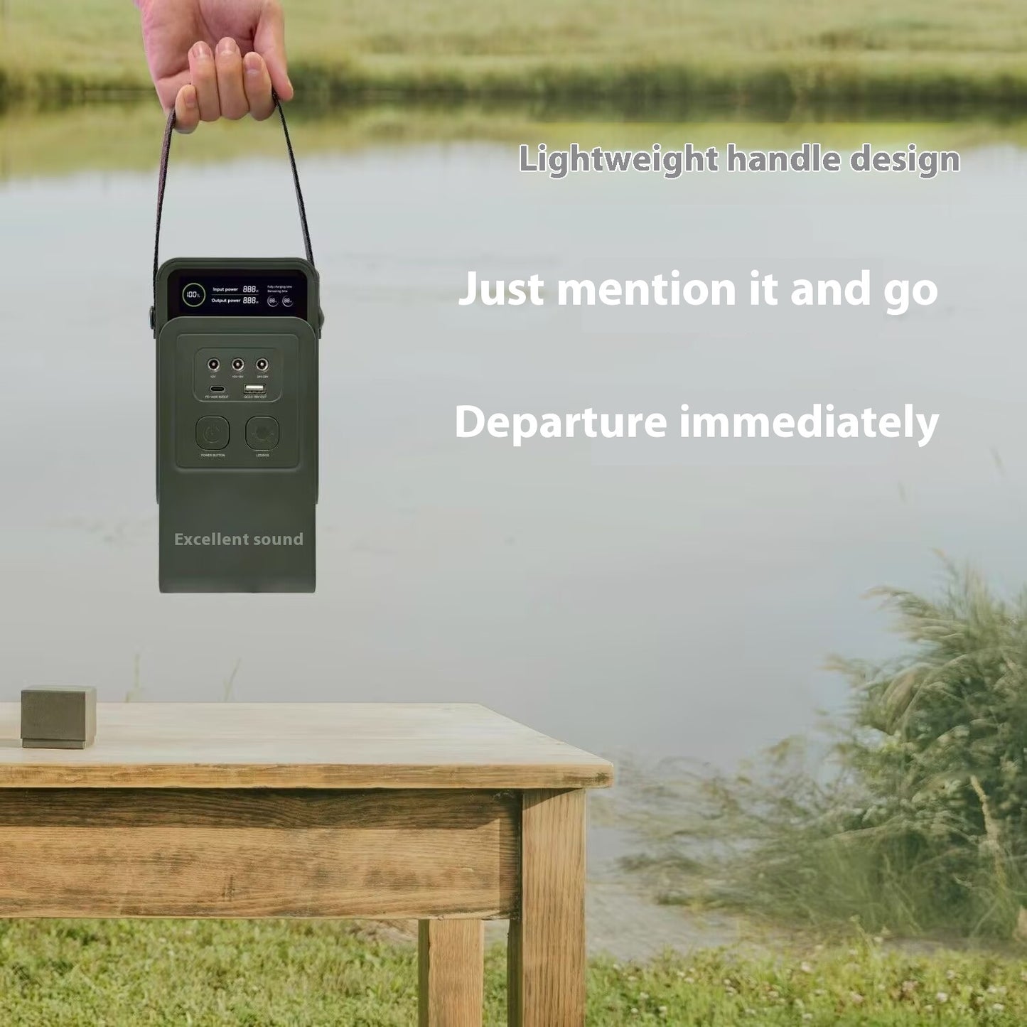 Outdoor Mobile Power Supply Large Capacity Portable