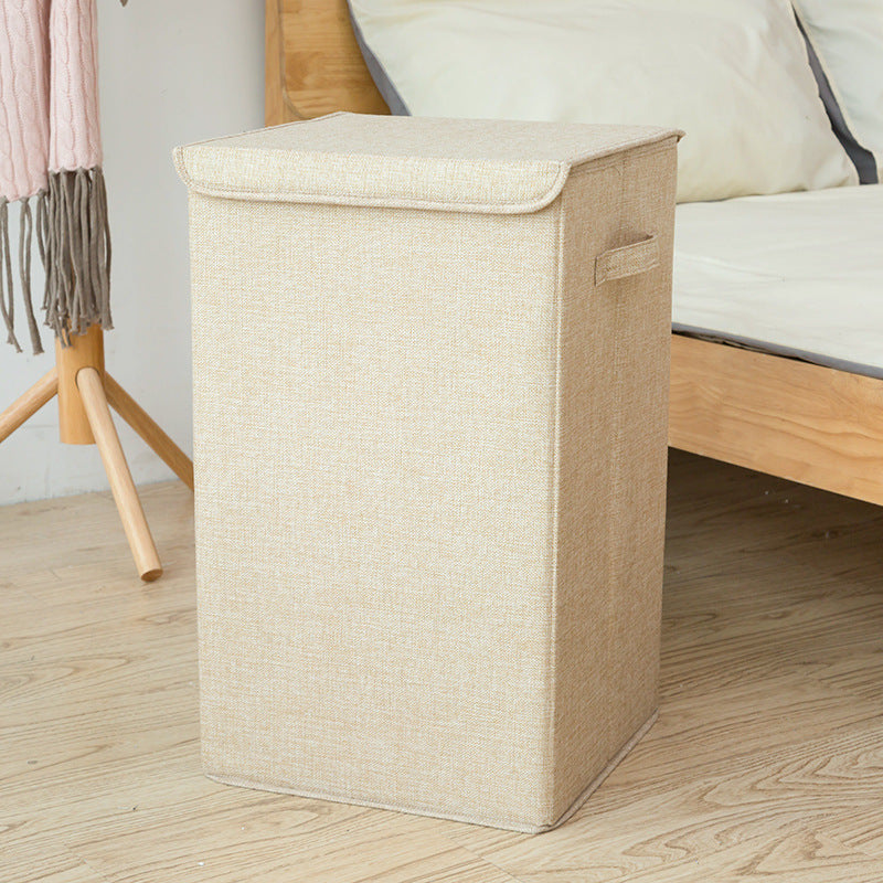 Household Three-dimensional Foldable Clothes Storage Basket