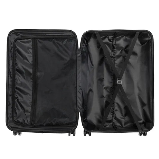 3-in-1 Portable ABS Trolley Case 20inch 24inch 28inch Orange
