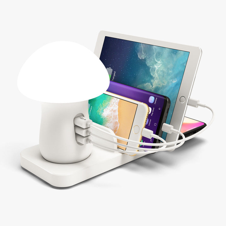 Creative Mushroom Lamp Mobile Phone Bracket Desktop