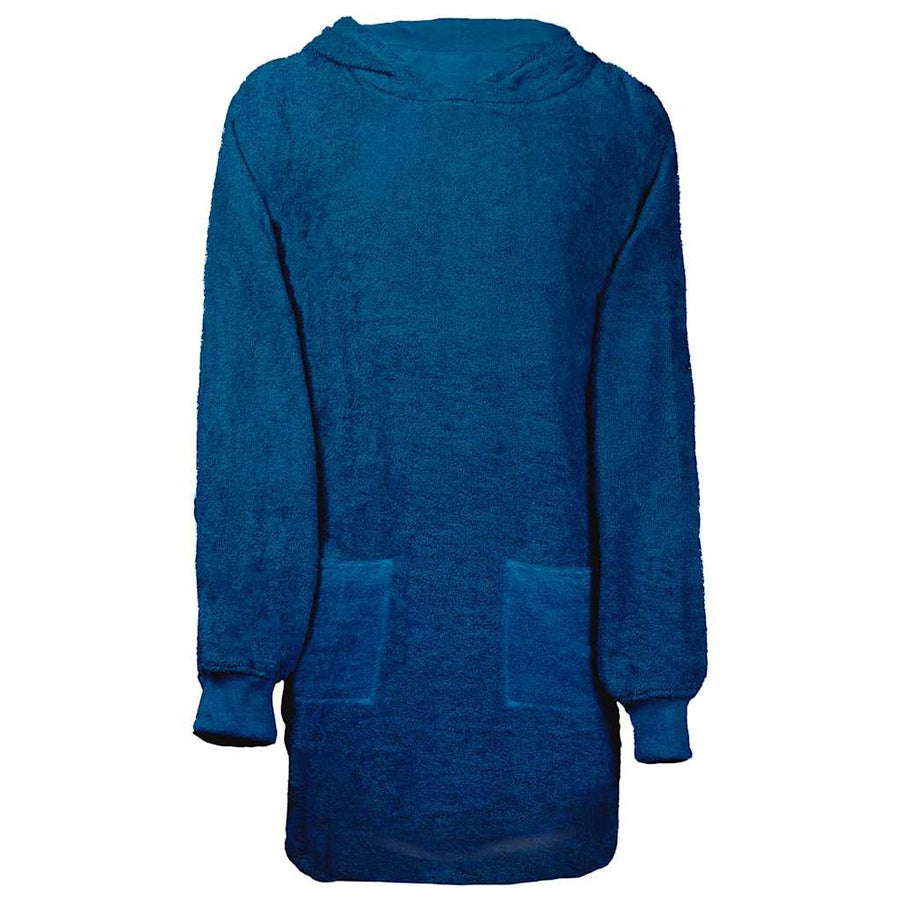Bathrobe Navy Blue L Cotton Bathrobe CHIN