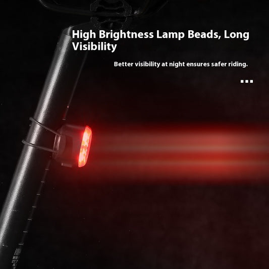Round Bike Warning Lights Mountain Bike Outdoor Night Riding