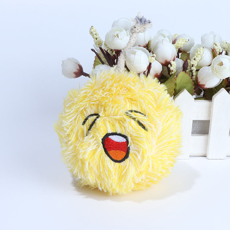 Velvet Molar Pressing Sound Cute Pet Toy