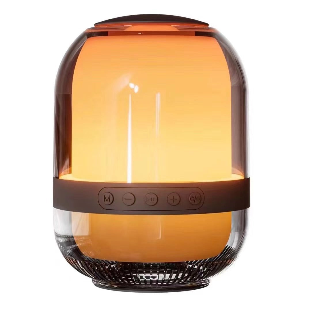 Creative Glass Transparent Colorful Bluetooth Audio