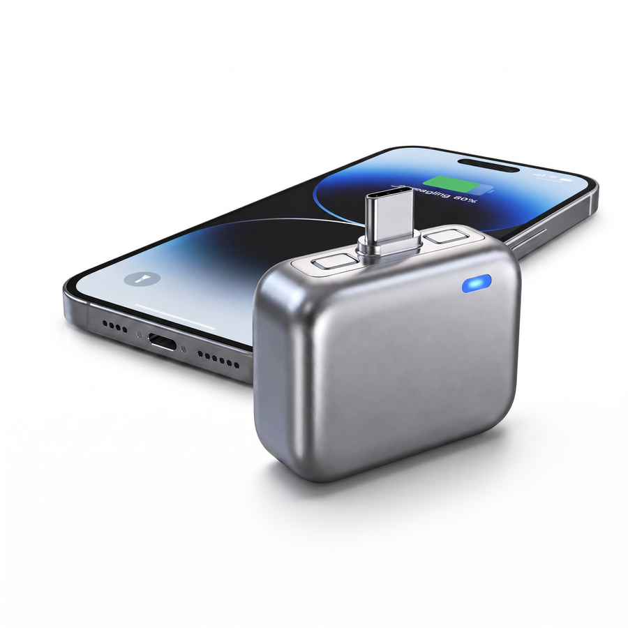 USB-C Smart Charging Adapter With Auto Disconnect, Fast Charging Support & Power Protection