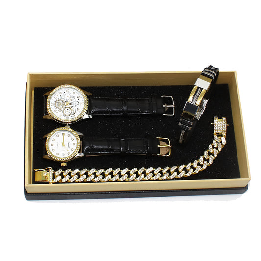 Lamborghini M5 design watch gold