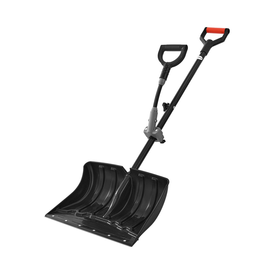 Schneeschaufel 455x320 Mm Schneeräumer Mit D-förmigen Griffen Und Hilfsgriff Schneeschippe Schneeschüppe