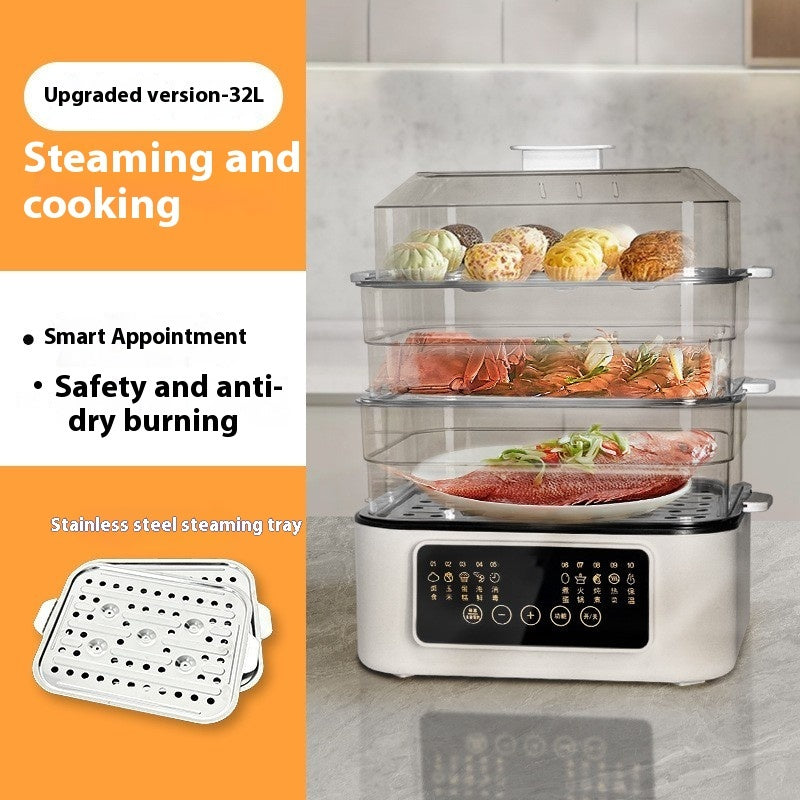 Electric Steamer Household Multi-function Automatic Measuring