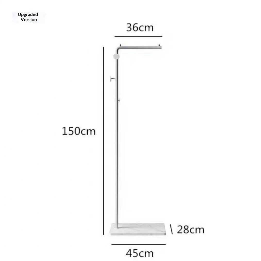 Nordic Wrought-iron Clothing Store Interior Window Display Coat Hanger