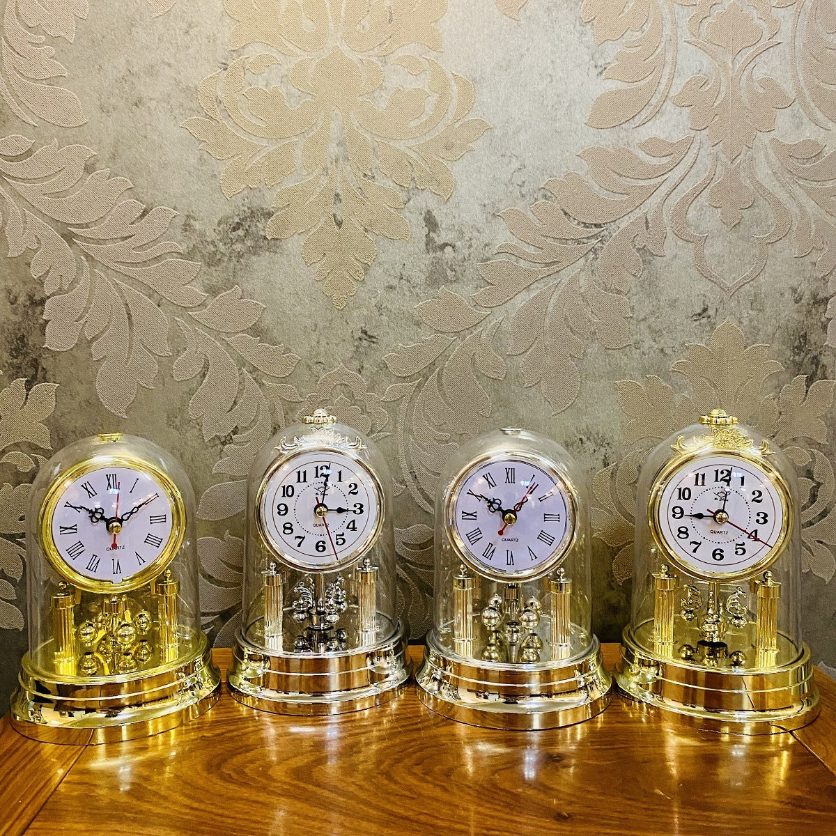 Retro Living Room Clock Mute Desk Clock Clock