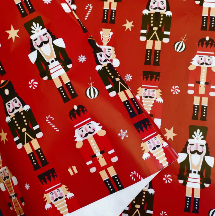 Christmas Gift Packaging Paper Printed Gift Paper Cute Christmas Eve Christmas Gift