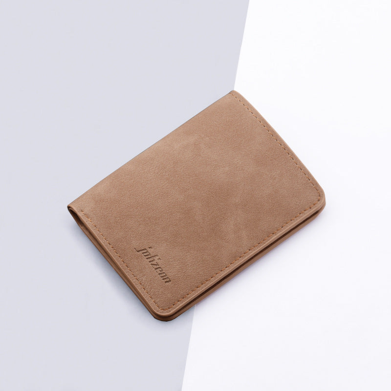 Ultra-thin Multifunctional Driving License Leather Case Multi Card Slots Wallet