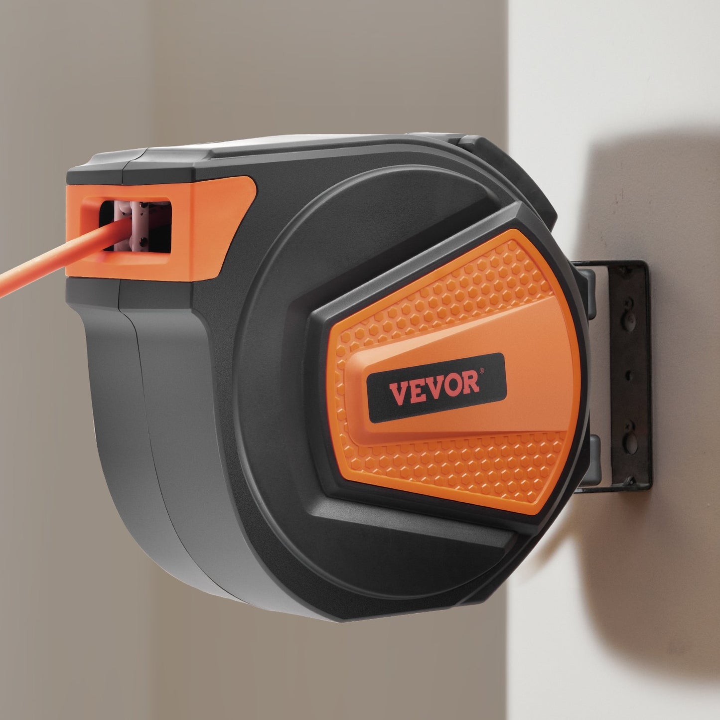 Retractable Air Hose Reel  Hybrid Enclosed Air Hose 300 PSI