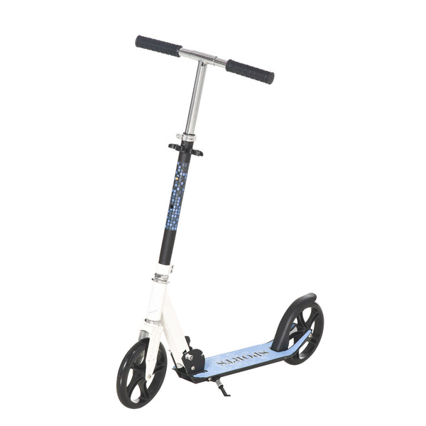 Folding Kids Kick Scooter Ride On Toys-Blue