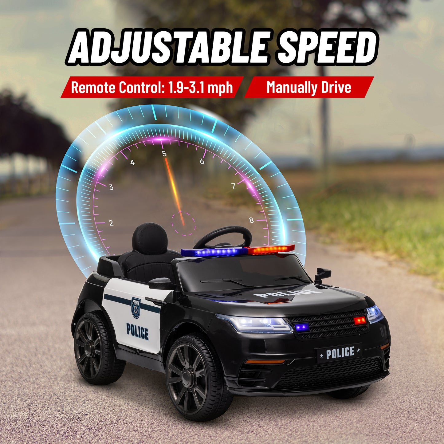 12V Kids Ride on Car w/ Remote Control