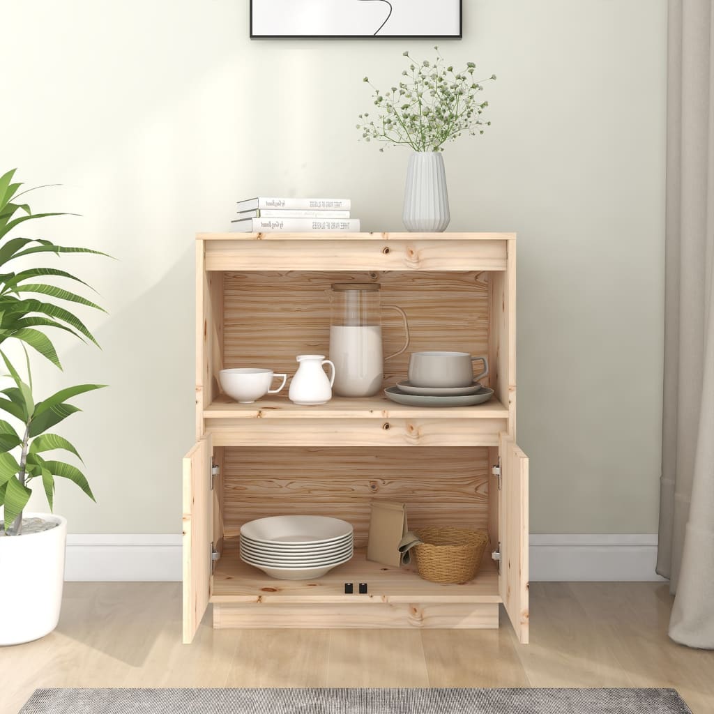 Sideboard 60x Solid Pine Wood   Sideboard 60x