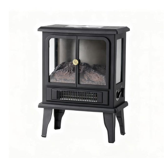 Electric Fireplace Heater, 26 Freestanding Electric Fireplace Stove With 3D Flame Effect