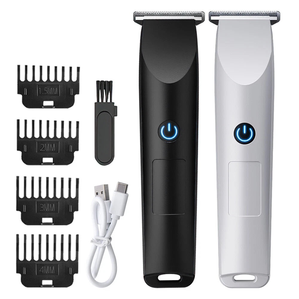 Men's Electric Beard Shaver Trimmer Razor Rechargeable Hair Shaving Machine USB
