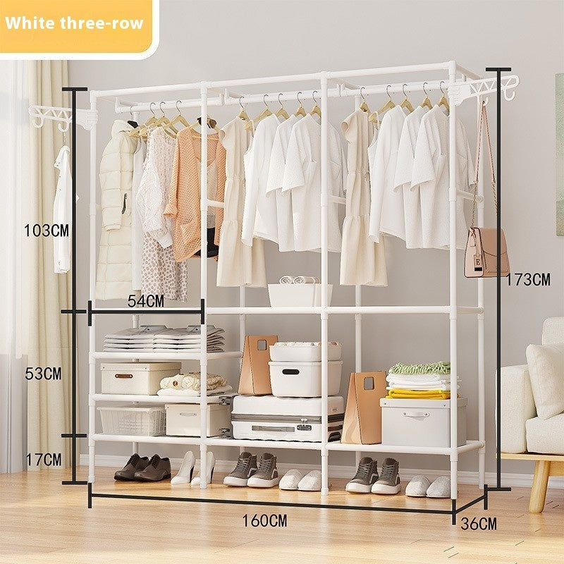 Simple Coat Rack Multi-functional Floor