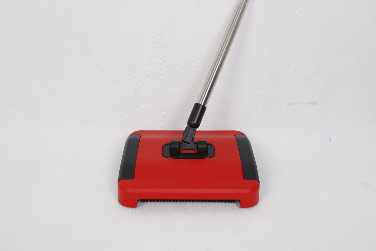 Hand-pushed sweeper