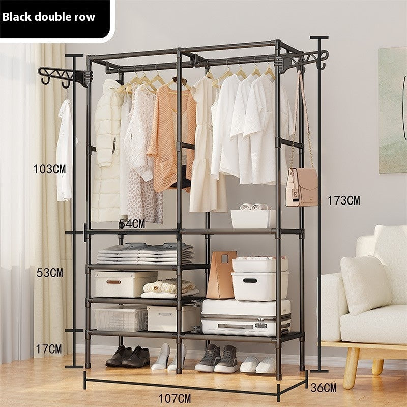 Simple Coat Rack Multi-functional Floor