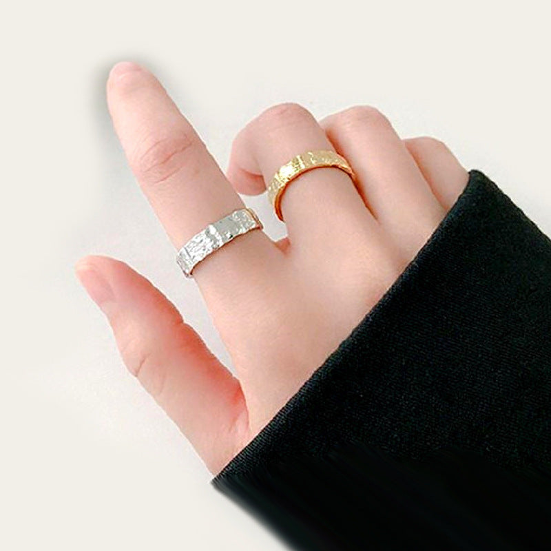 Folded tinfoil ring
