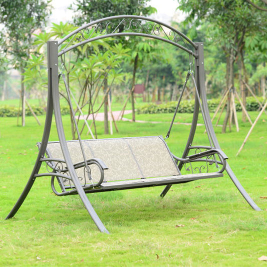 Outdoor Leisure Furniture Rocking Chair Iron Swing