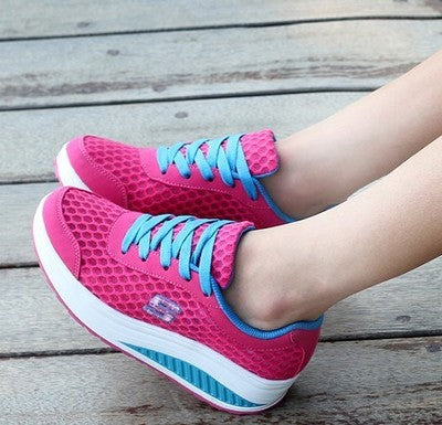 Women's single platform platform shoes