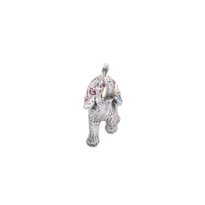 Resin Elephant Crafts Home Decoration