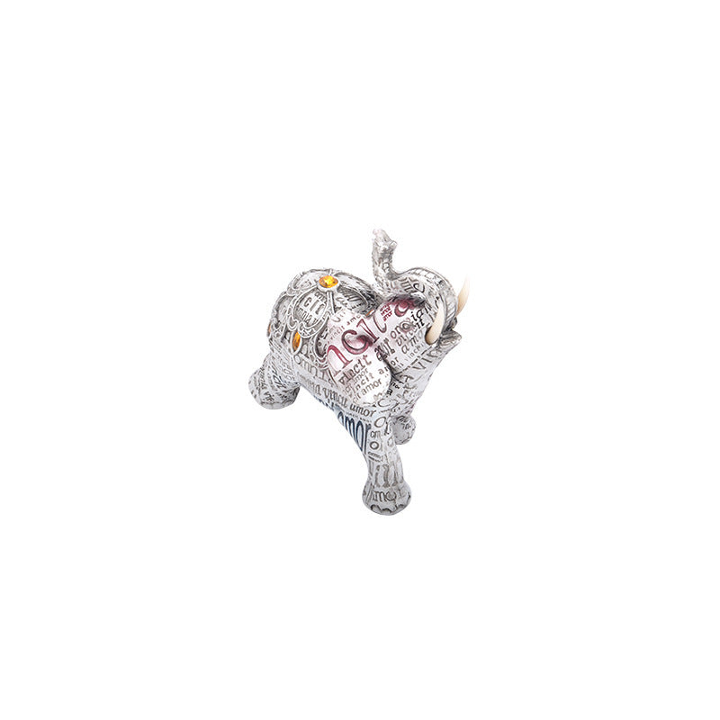 Resin Elephant Crafts Home Decoration