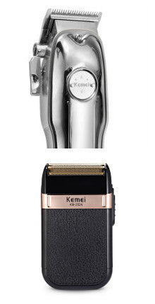 Double mesh razor
