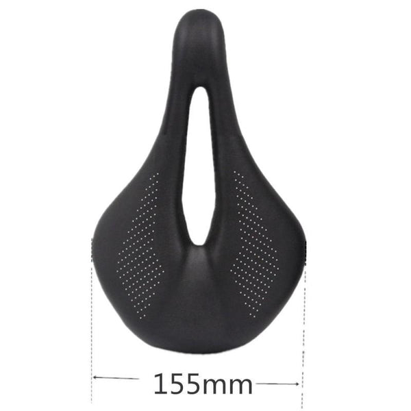 Full carbon Fiber and Leather Cushion Road Bike Mountain Bike Saddle
