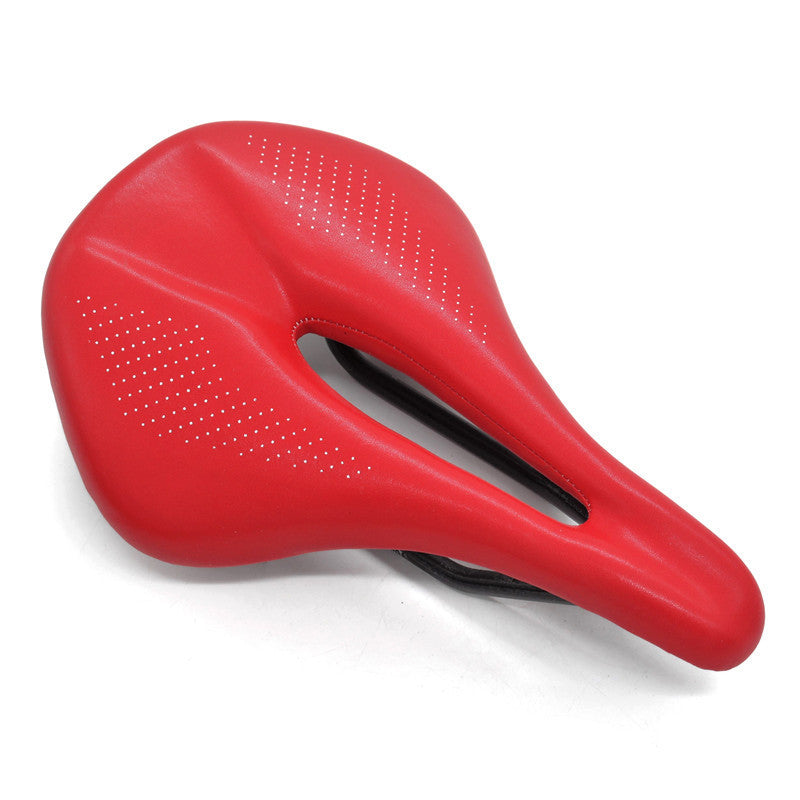 Full carbon Fiber and Leather Cushion Road Bike Mountain Bike Saddle