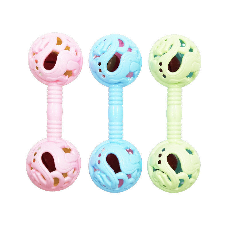 Newborn Early Education Hand Bell Baby Ring Toy Baby Hand Stick Ring Early Education Educational Toy