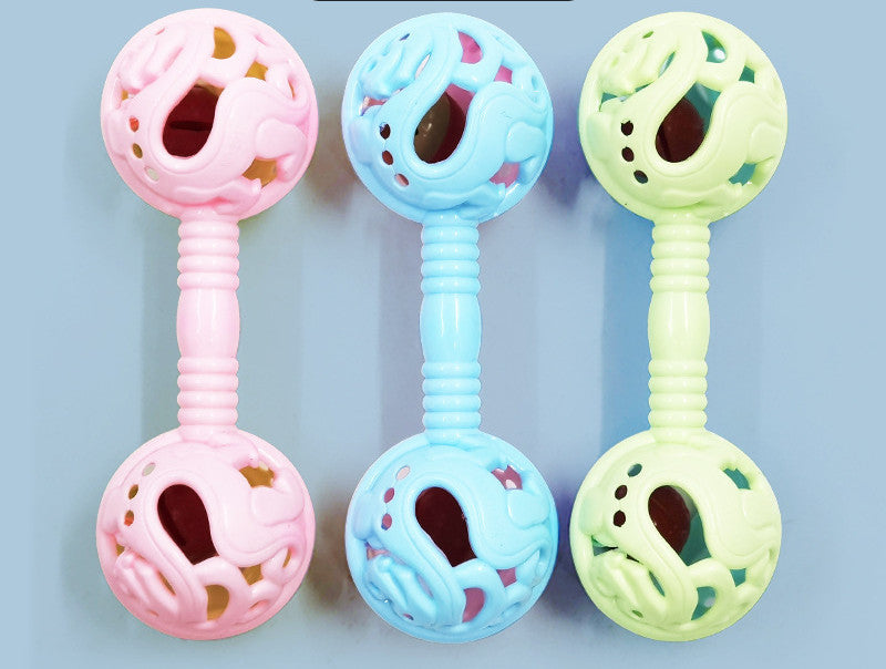 Newborn Early Education Hand Bell Baby Ring Toy Baby Hand Stick Ring Early Education Educational Toy