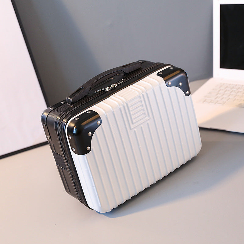 Portable Suitcase Female Small 14-inch MMakeup Box