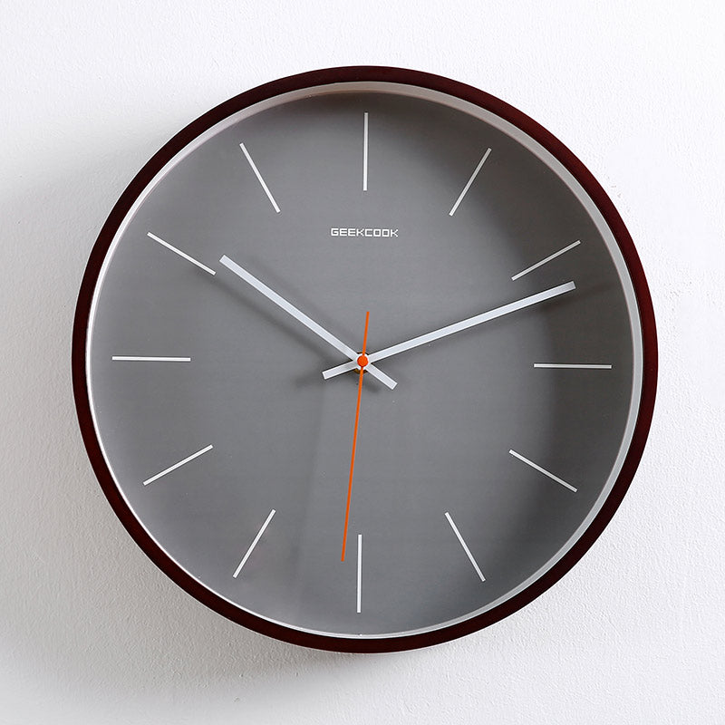 Wall Clock Ultra-quiet Fashion Clock Clock Nordic Bedroom Japanese Wall-mounted
