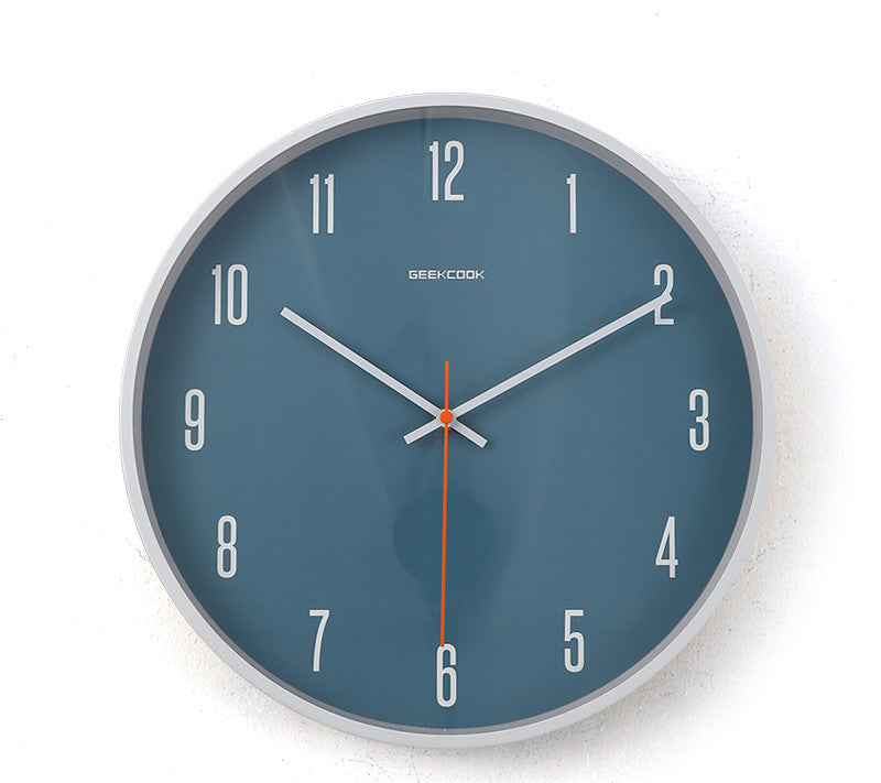 Wall Clock Ultra-quiet Fashion Clock Clock Nordic Bedroom Japanese Wall-mounted