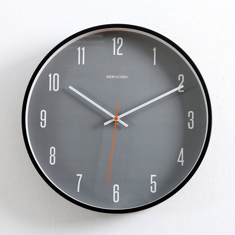 Wall Clock Ultra-quiet Fashion Clock Clock Nordic Bedroom Japanese Wall-mounted