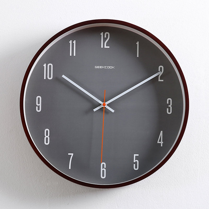 Wall Clock Ultra-quiet Fashion Clock Clock Nordic Bedroom Japanese Wall-mounted
