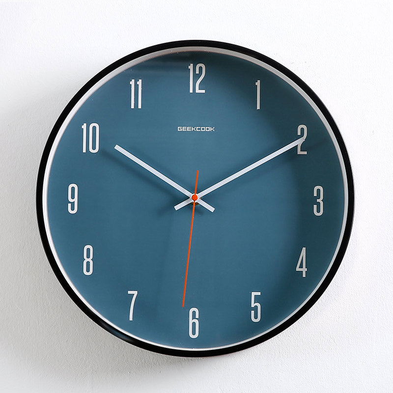 Wall Clock Ultra-quiet Fashion Clock Clock Nordic Bedroom Japanese Wall-mounted