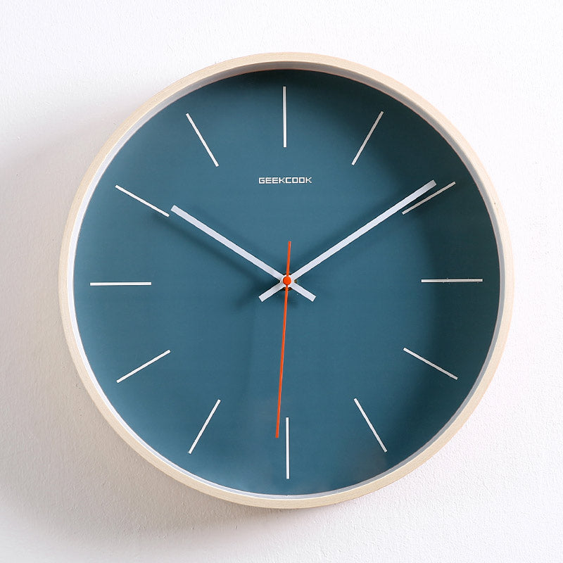 Wall Clock Ultra-quiet Fashion Clock Clock Nordic Bedroom Japanese Wall-mounted