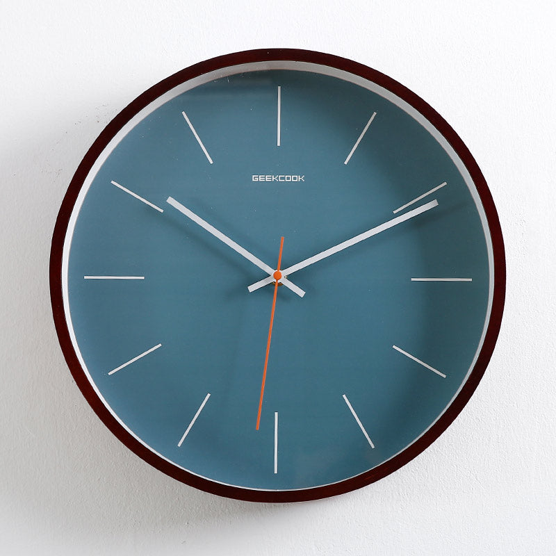 Wall Clock Ultra-quiet Fashion Clock Clock Nordic Bedroom Japanese Wall-mounted