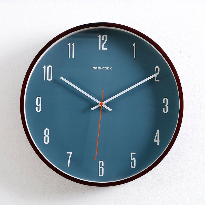 Wall Clock Ultra-quiet Fashion Clock Clock Nordic Bedroom Japanese Wall-mounted