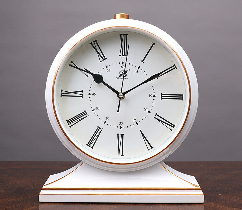 Pendulum Clock Quartz Living Room Desk Clock