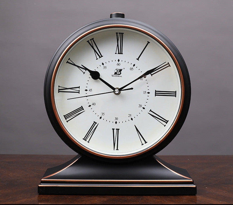 Pendulum Clock Quartz Living Room Desk Clock
